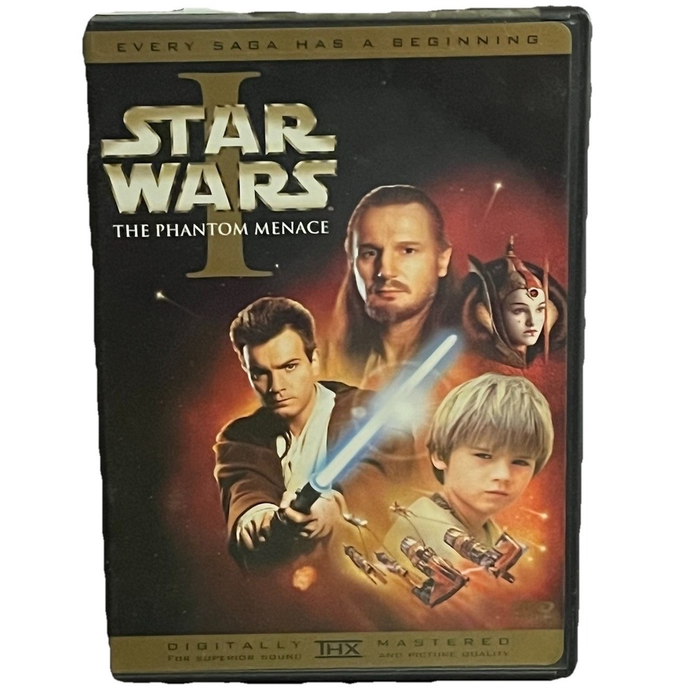 Star Wars Episode I The Phantom Menace 2 Disc Set Digitally Remastered DVD